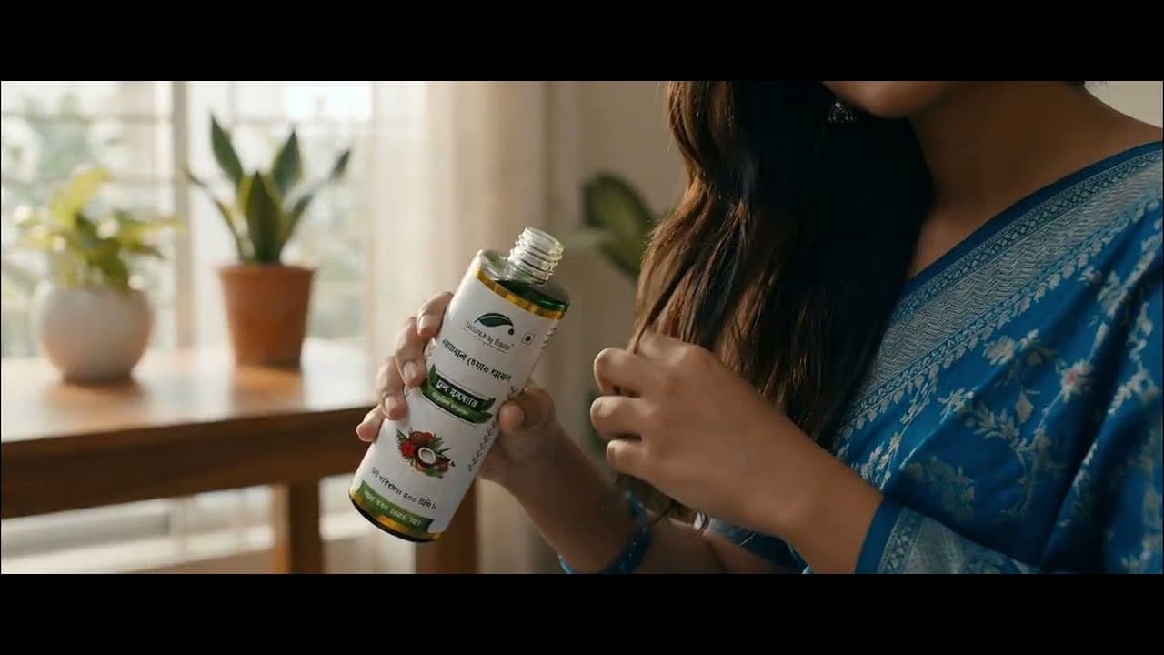 Naturals By Rakhi - Premium Hair Oil | AI Video Commercial by CityGfx